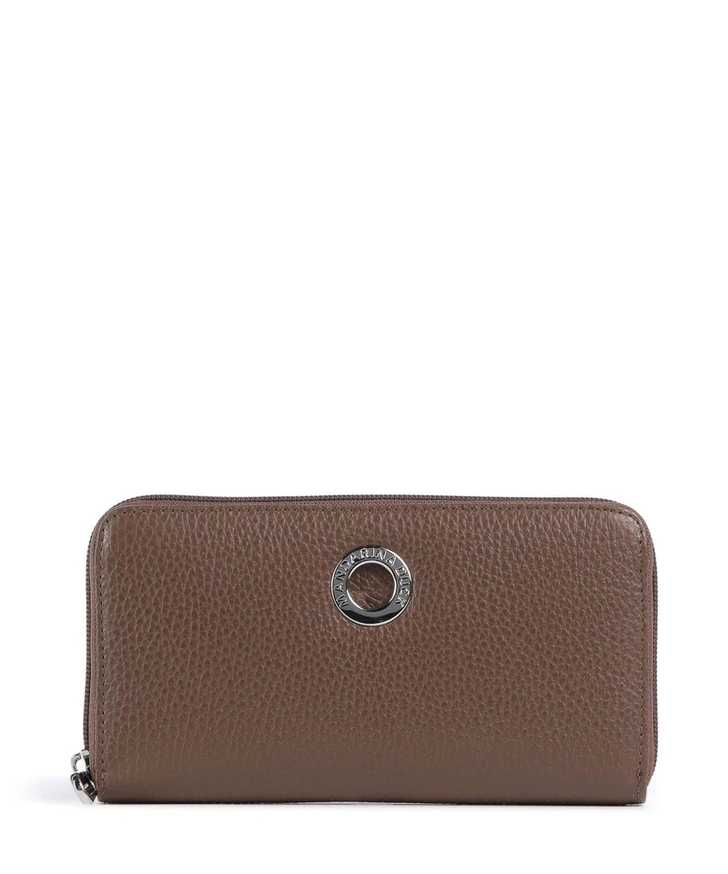 Mandarina Duck Mellow Leather Monedero milk chocolate