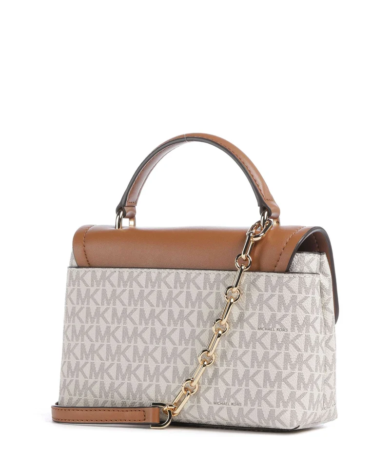 Michael Kors Tribeca XS Bolso de mano vanilla/acorn