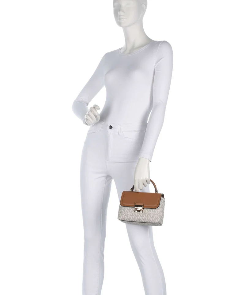 Michael Kors Tribeca XS Bolso de mano vanilla/acorn