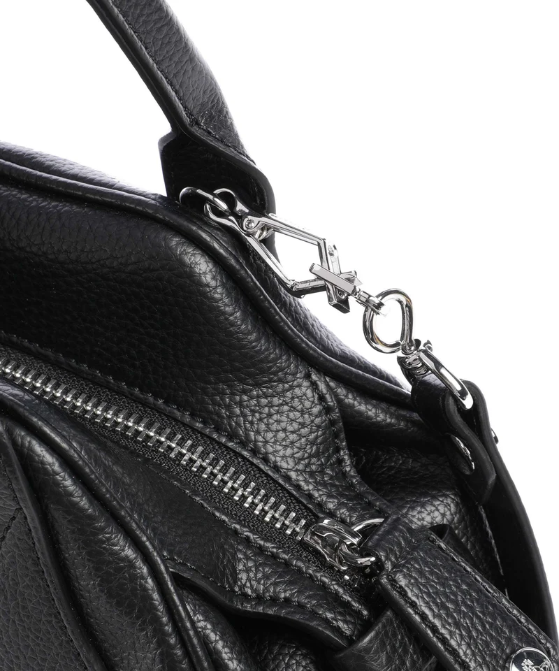 Vivienne Westwood Yasmine Grain Small Bolso de mano black