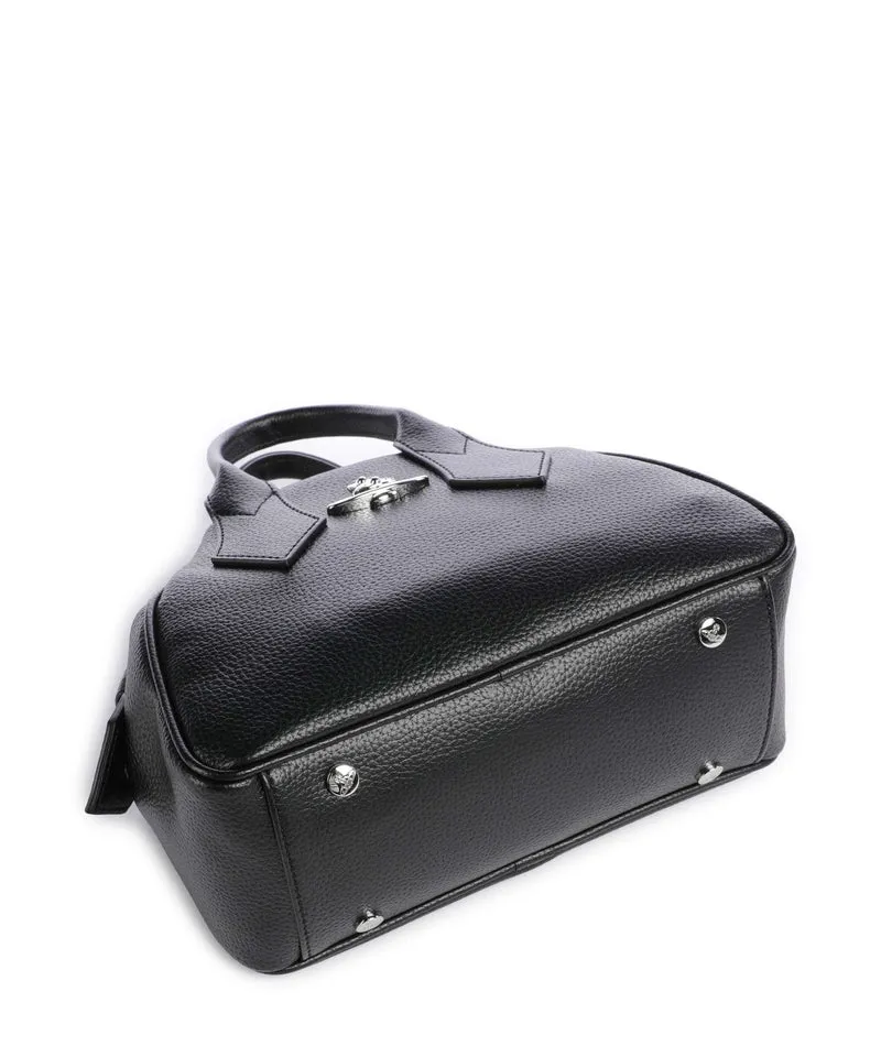Vivienne Westwood Yasmine Grain Small Bolso de mano black