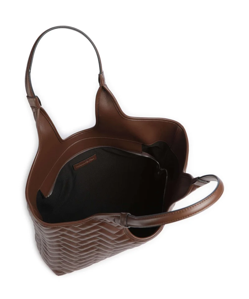Karl Lagerfeld K/Brick Medium Bolsa shopping dark friar brown