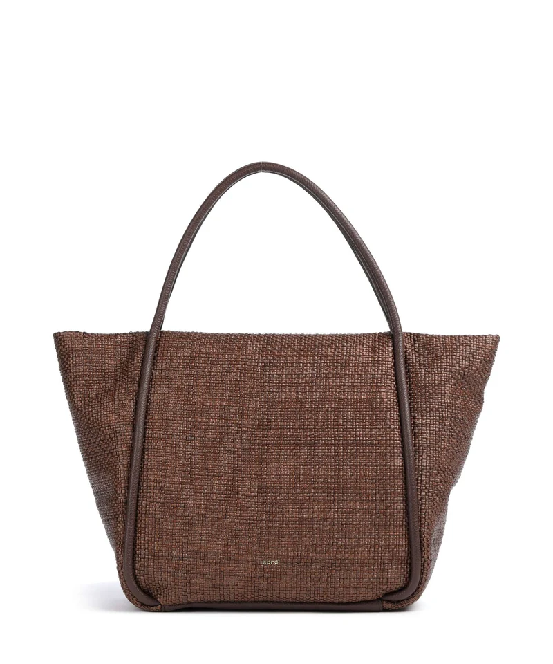 Abro Raffia Intreccio Willow Bolsa shopping wood