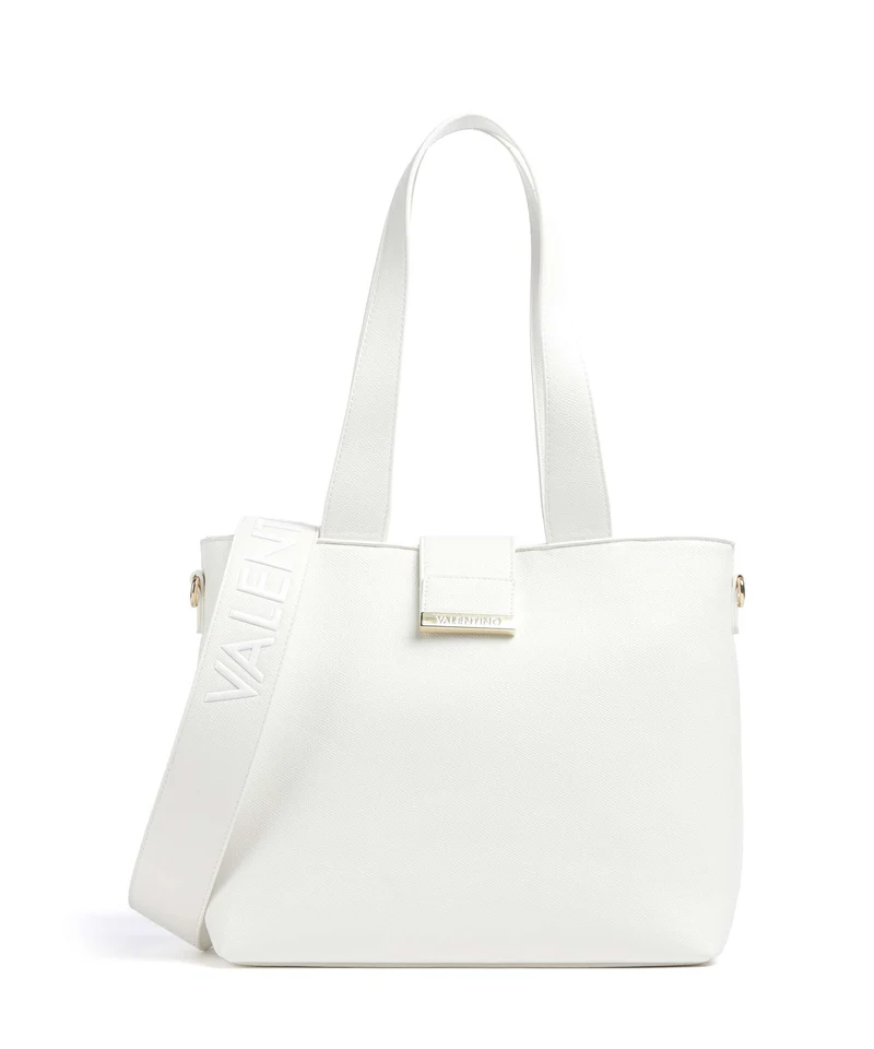 Valentino Bags Dione Re Bolsa shopping bianco