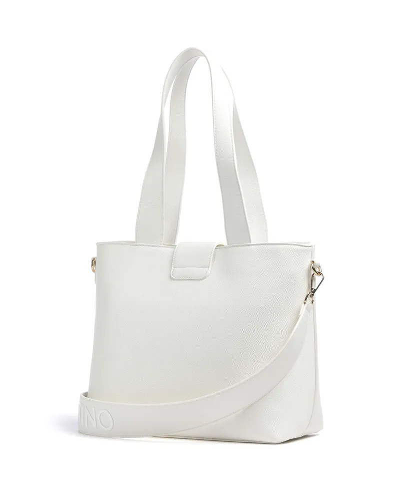 Valentino Bags Dione Re Bolsa shopping bianco