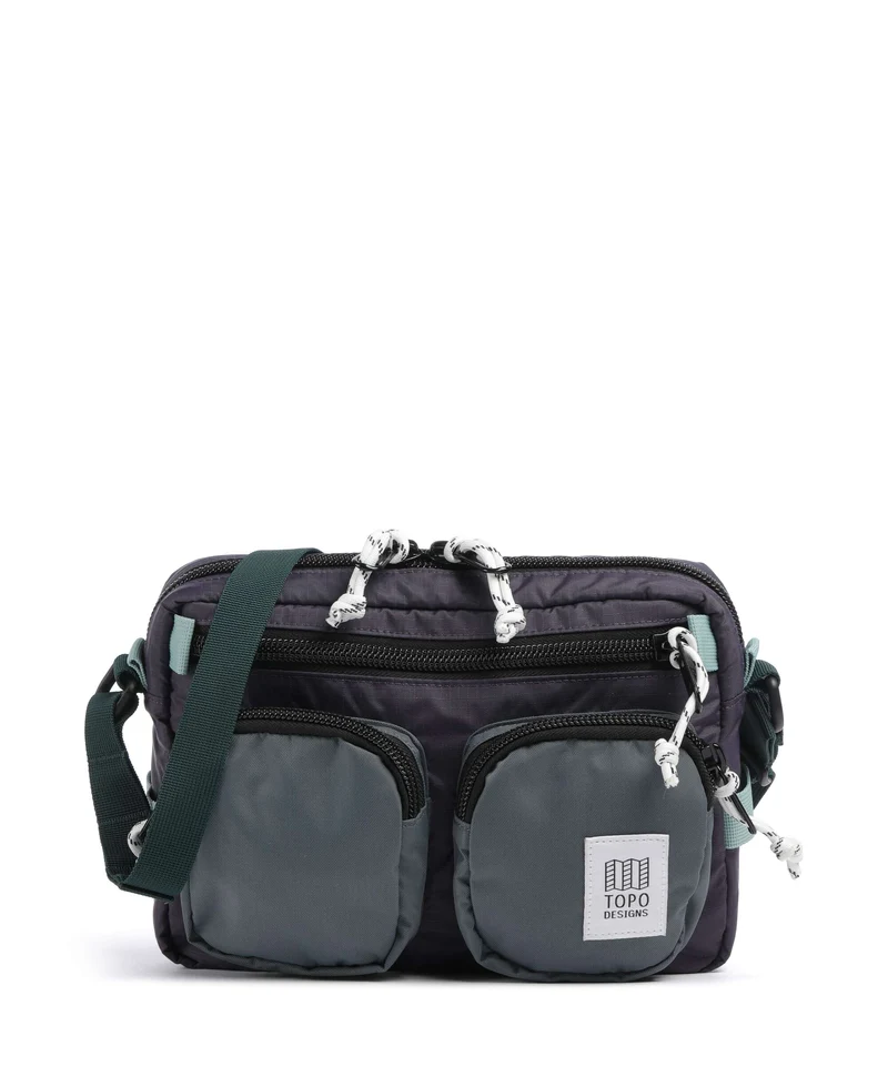 Topo Designs Block Bandolera nightshade/slate