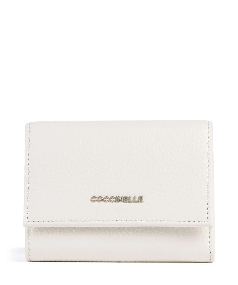 Coccinelle Metallic Soft Monedero pearl