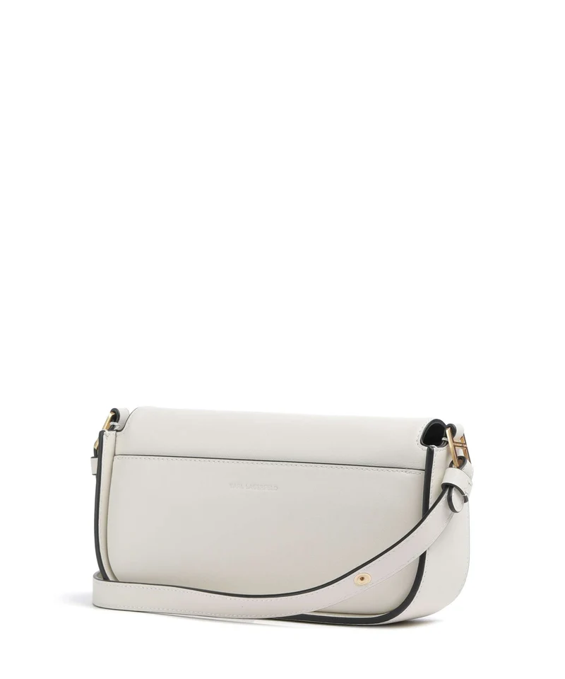Karl Lagerfeld K/Signature Bolso de hombro off white