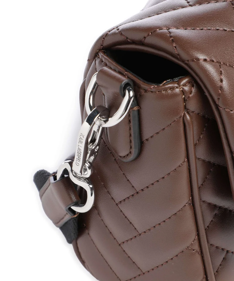 Karl Lagerfeld K/Brick Bandolera dark friar brown