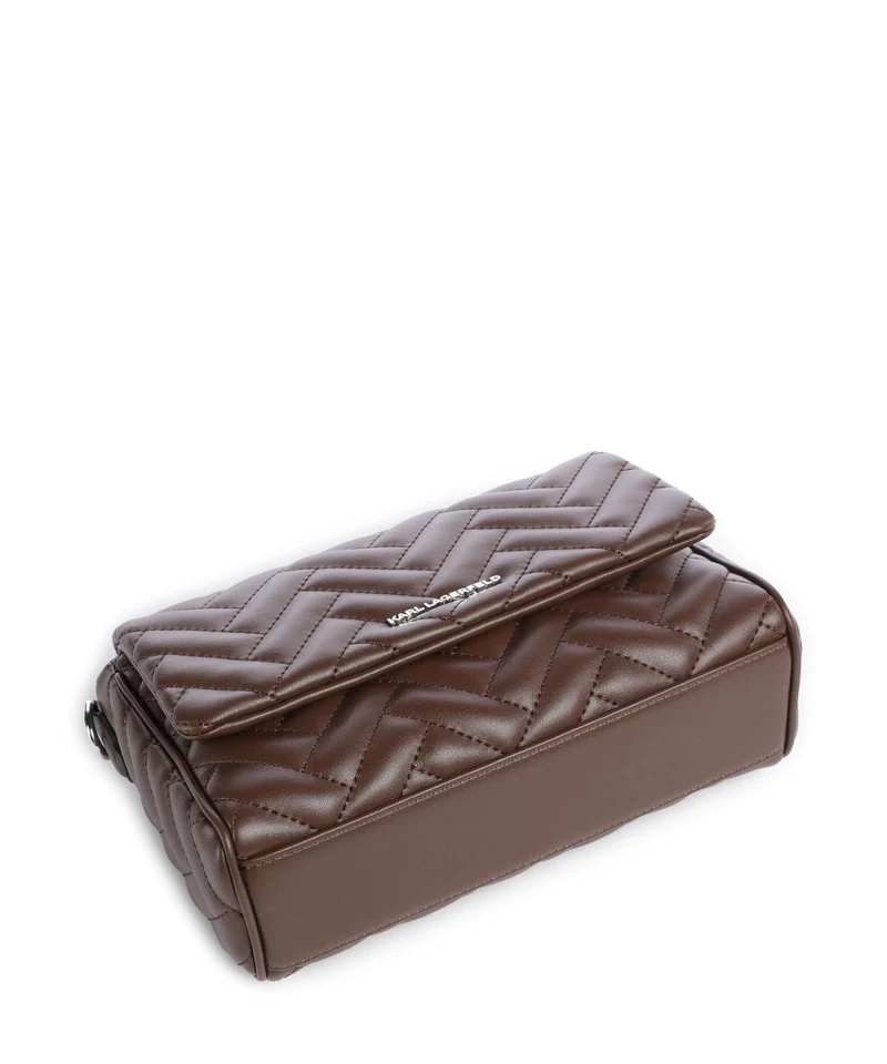 Karl Lagerfeld K/Brick Bandolera dark friar brown