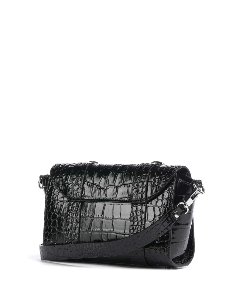 Vivienne Westwood Kimmy Embossed Croc Bandolera black