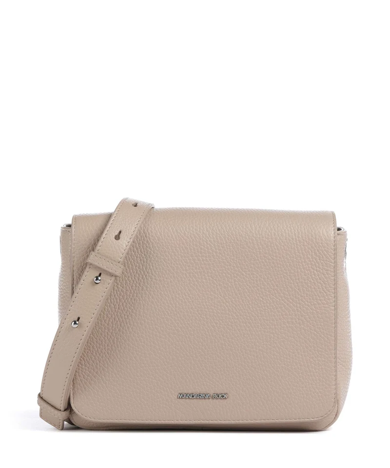 Mandarina Duck Mellow Leather Bolso de hombro warm taupe