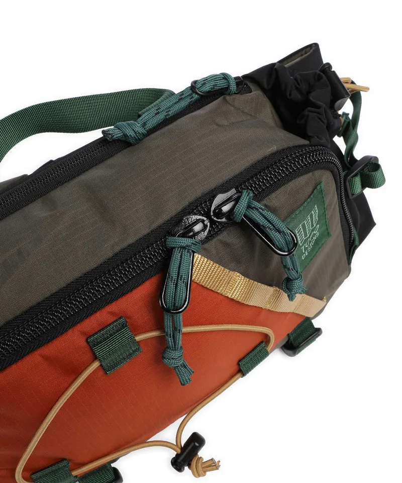 Topo Designs Mountain Hydro Riñonera woodland/terracotta