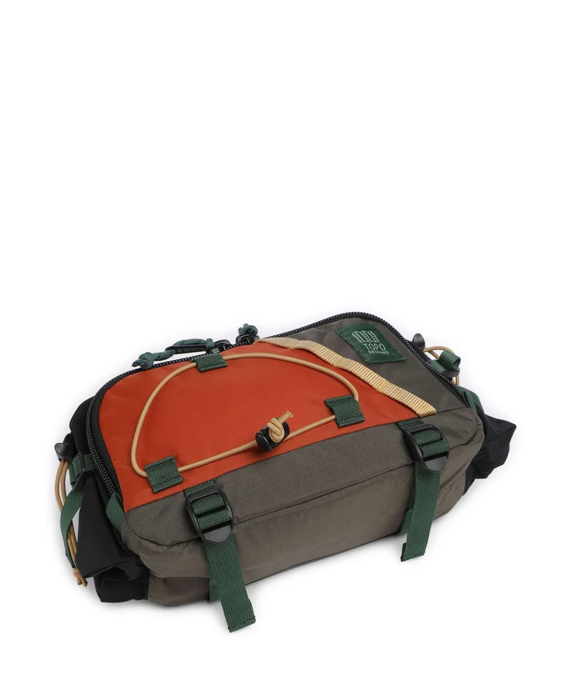 Topo Designs Mountain Hydro Riñonera woodland/terracotta