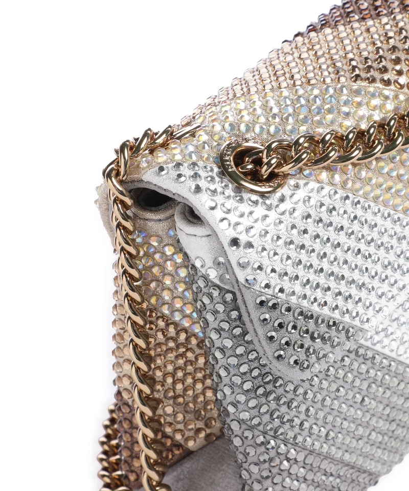 Kurt Geiger Kensington Mini Bolso de hombro metal combination