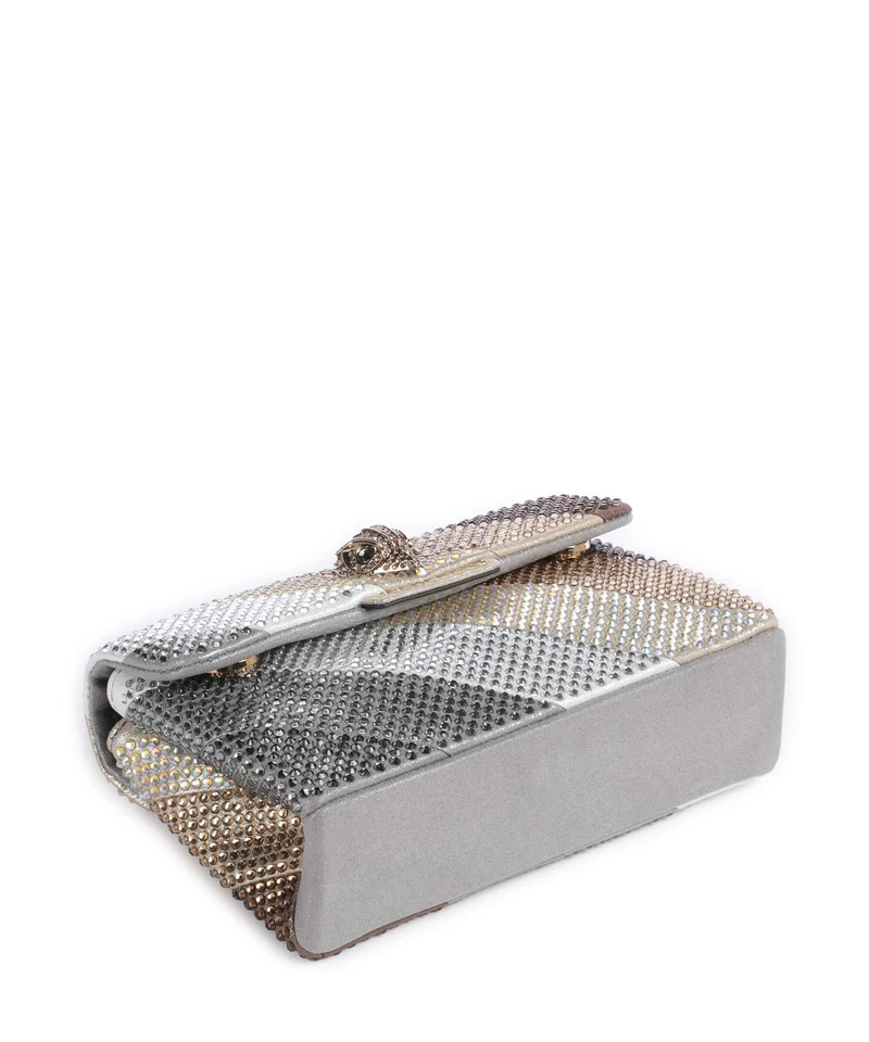 Kurt Geiger Kensington Mini Bolso de hombro metal combination