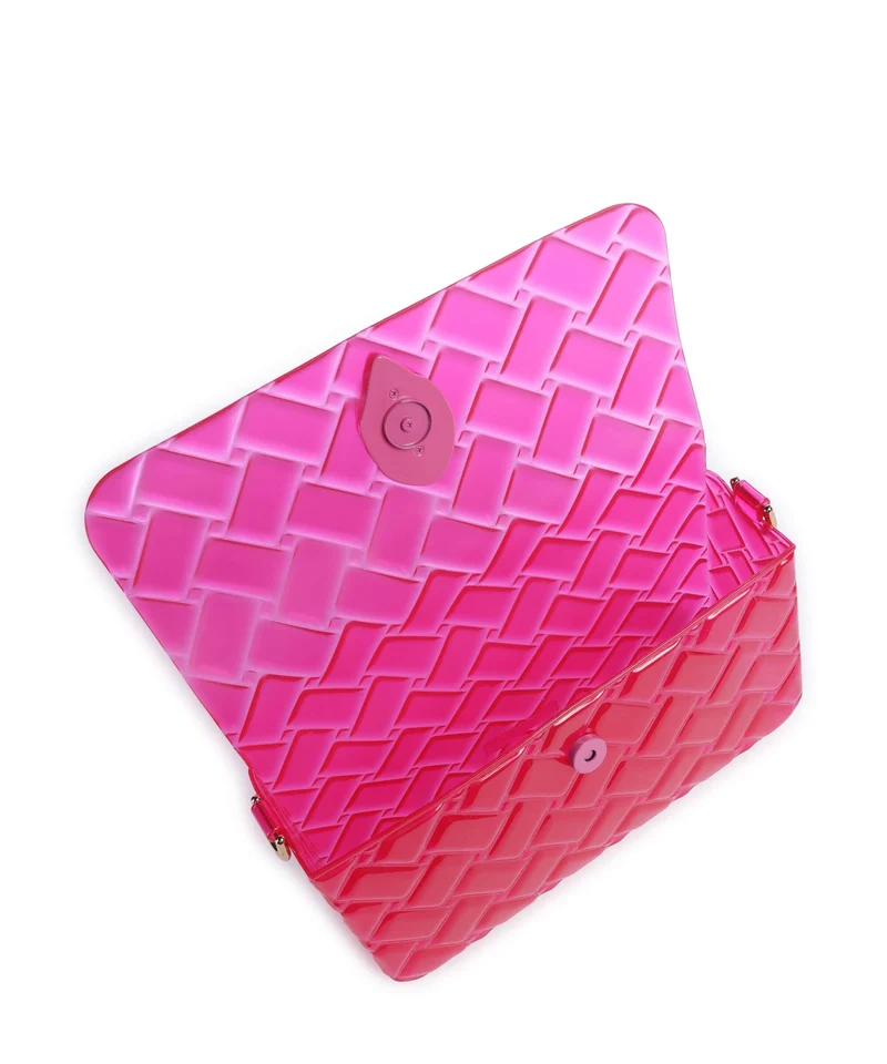 Kurt Geiger Jelly Kensington Bolso de hombro fuchsia