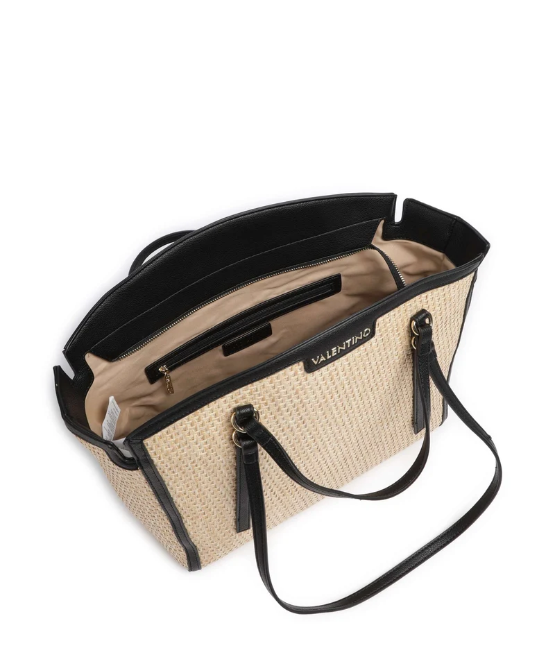 Valentino Bags Demetra Bolsa shopping naturale/nero