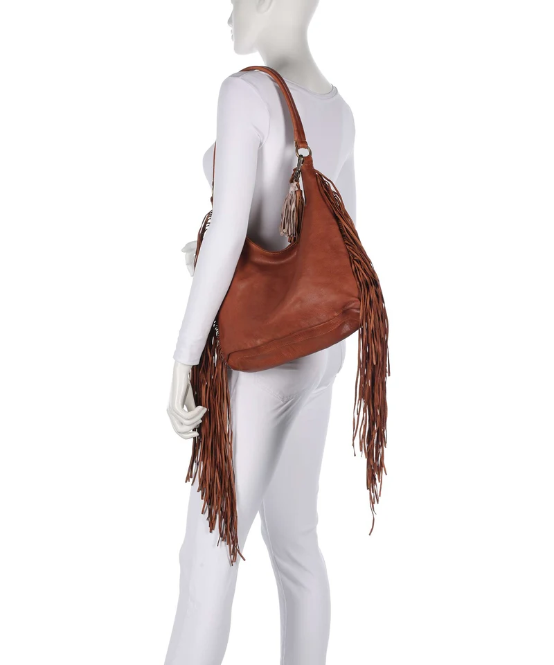 Taschendieb Wien Löwengasse 5x Bolso de hobo cognac