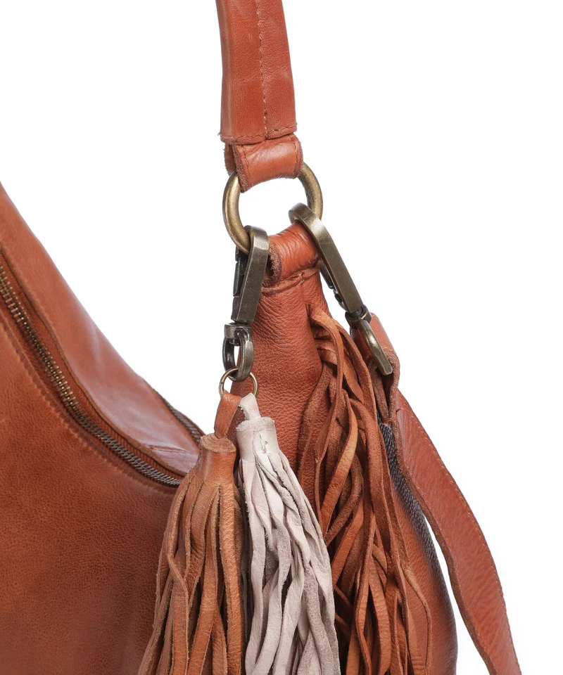 Taschendieb Wien Löwengasse 5x Bolso de hobo cognac