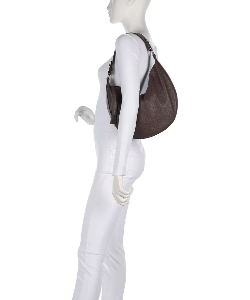 Abro Adria Lulu Small Bolso de hobo wood