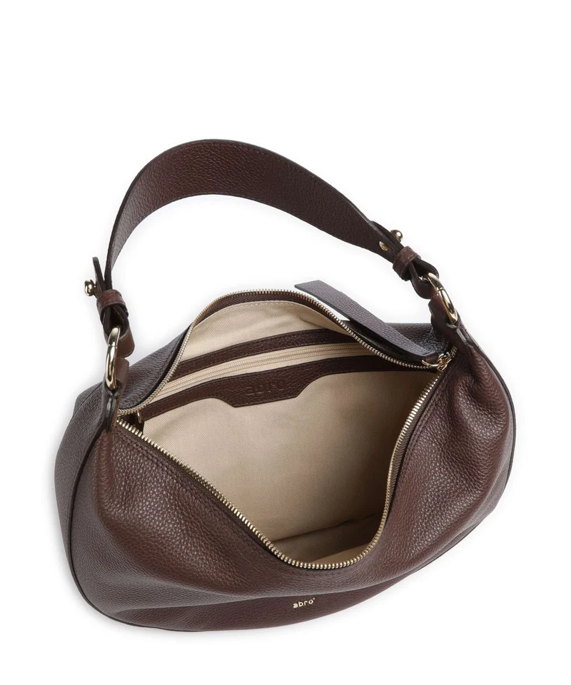 Abro Adria Lulu Small Bolso de hobo wood