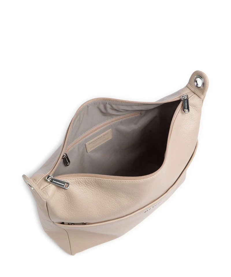 Mandarina Duck Mellow Leather Bolso de hobo warm taupe