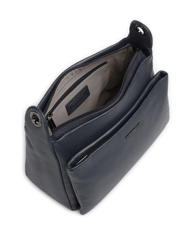 Mandarina Duck Mellow Leather Bolso de hombro dress blue