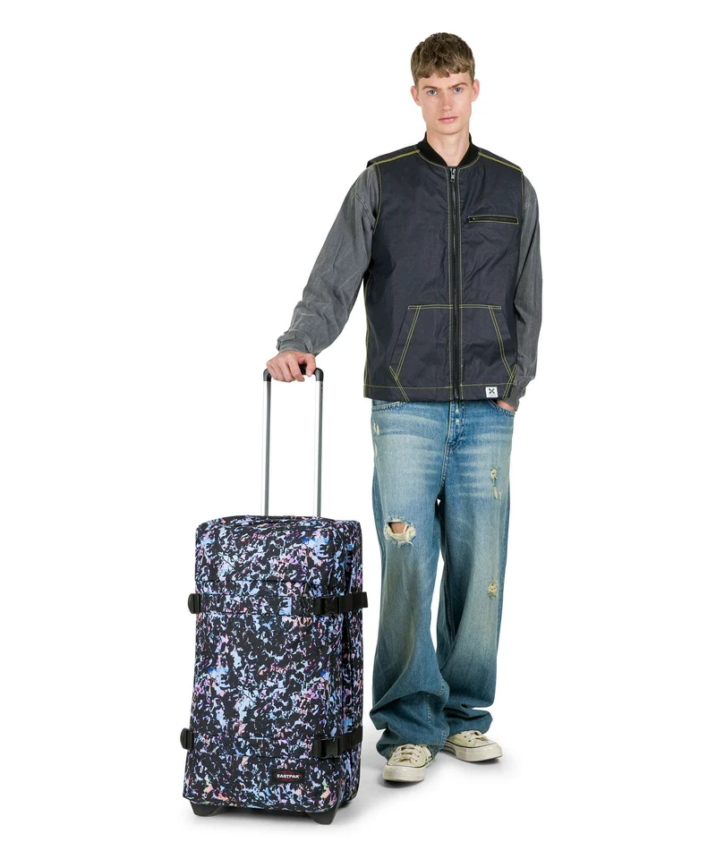 Eastpak Transit'R M Bolso de viaje con ruedas camouflora light