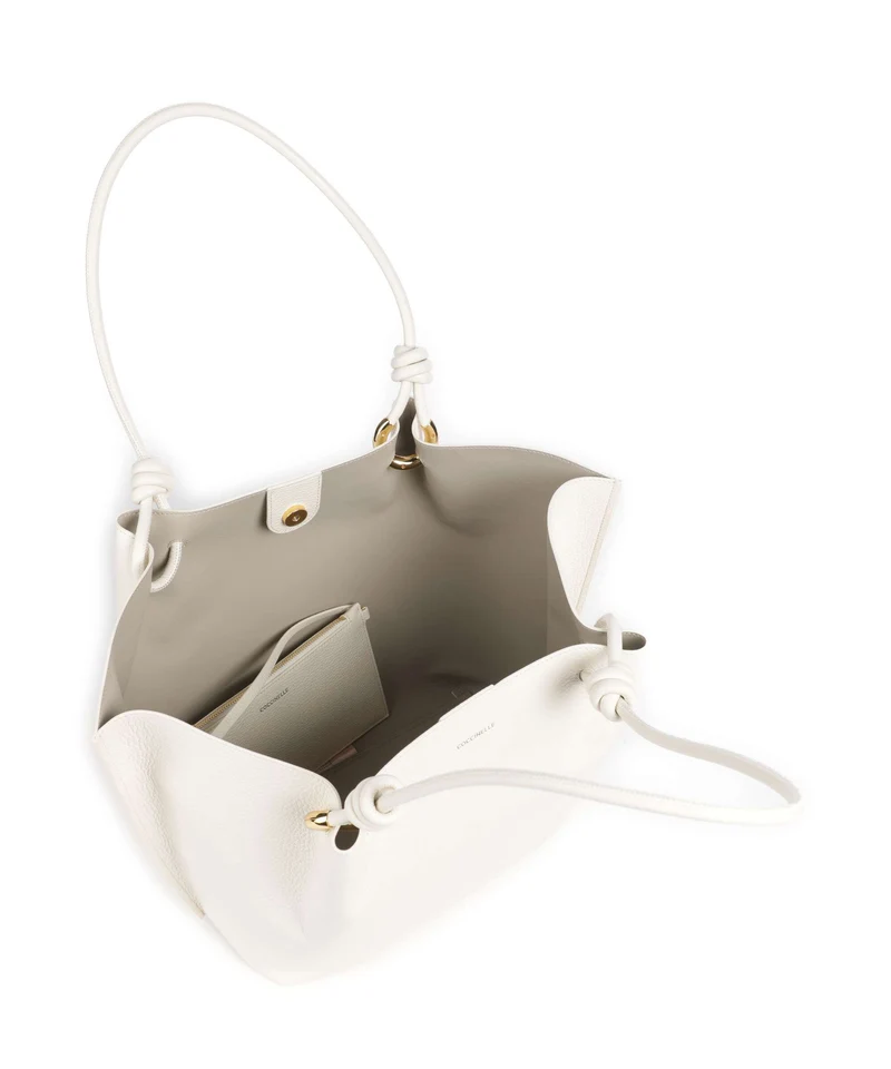 Coccinelle Finn Bolsa shopping pearl
