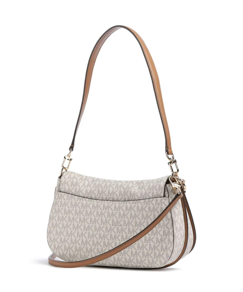 Michael Kors Nolita Medium Bolso de hombro vanilla/acorn