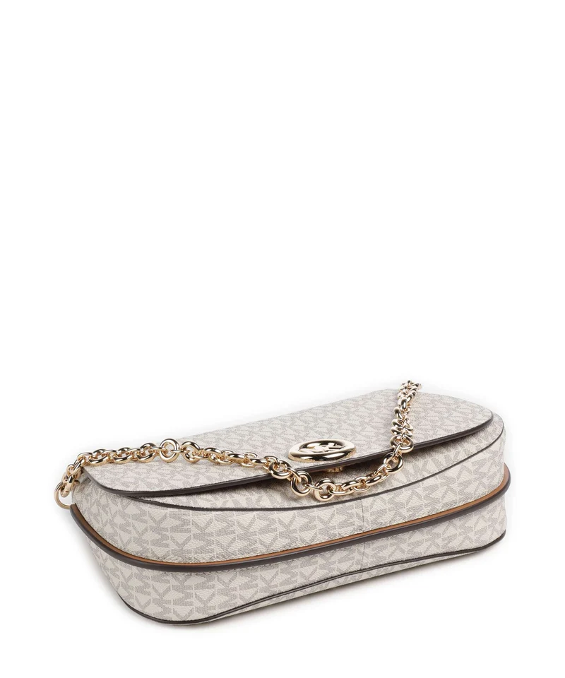 Michael Kors Nolita Medium Bolso de hombro vanilla/acorn