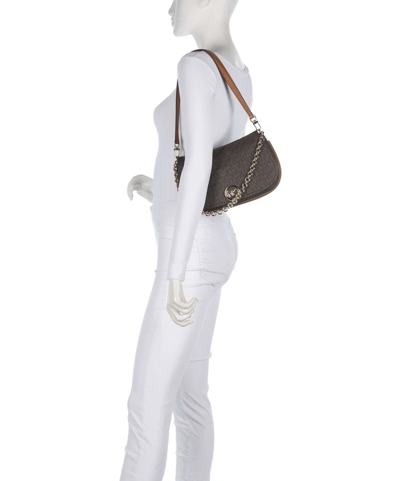 Michael Kors Nolita Medium Bolso de hombro brown/acorn