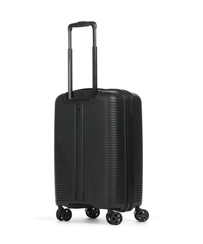 Travelite Air Stripe Slim Maleta con 4 ruedas black