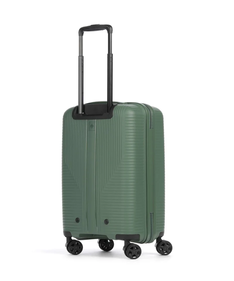 Travelite Air Stripe Slim Maleta con 4 ruedas green