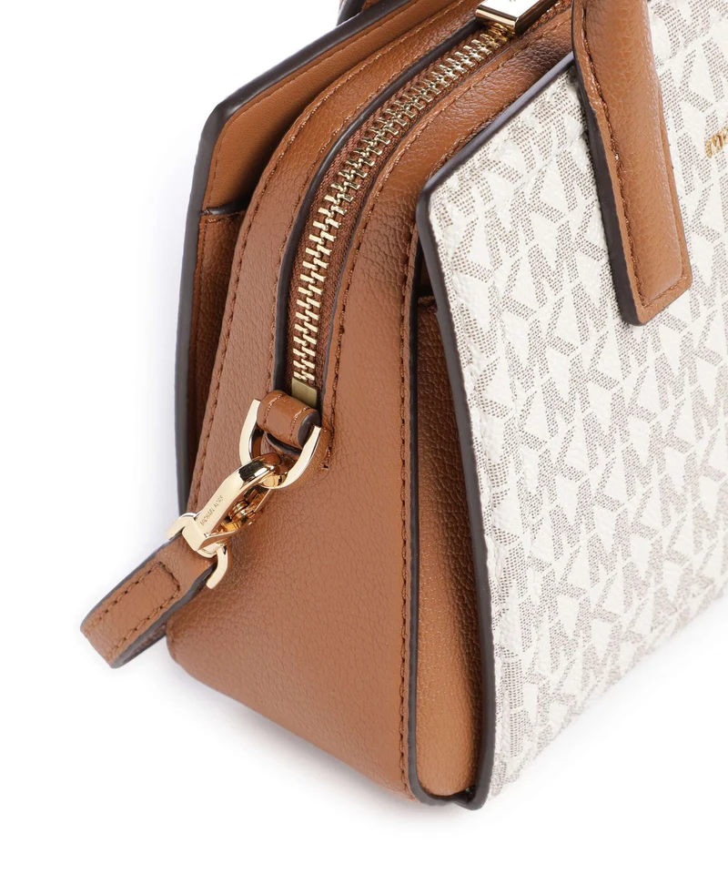 Michael Kors Laila XS Bolso de mano vanilla/acorn