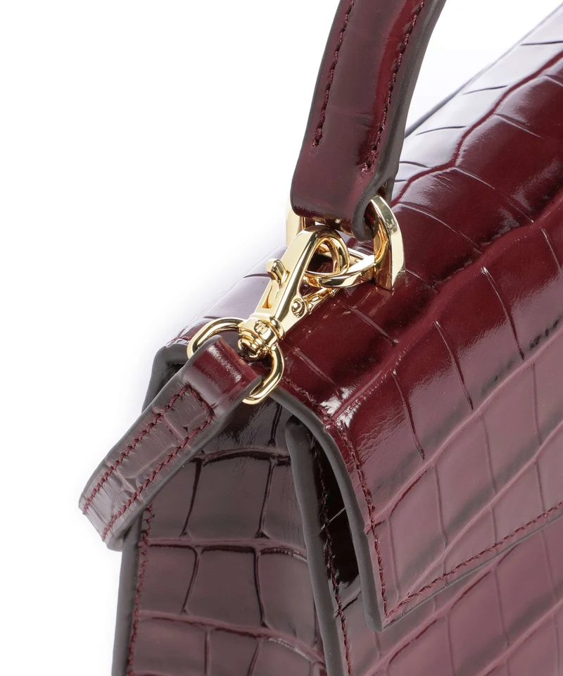 Lauren Ralph Lauren Farrah Small Bolso de mano dark garnet