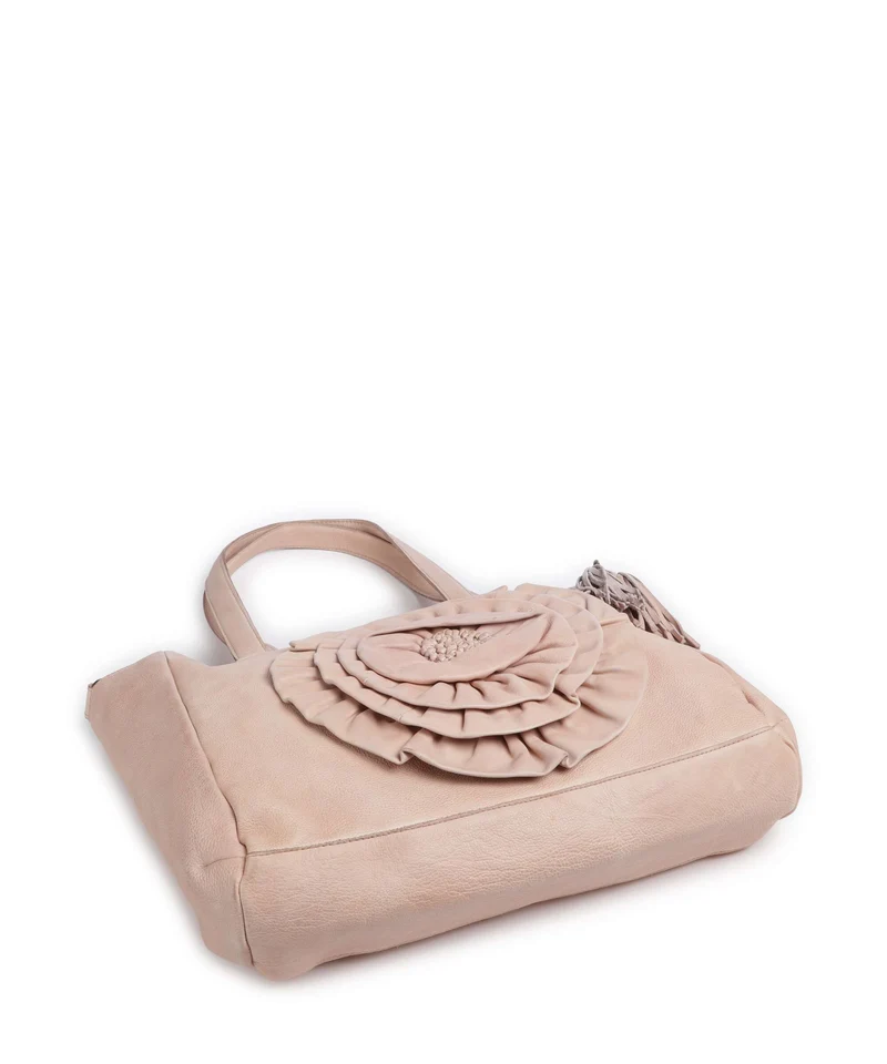Taschendieb Wien Rosenhügelstrasse 2 Bolsa shopping linen rose