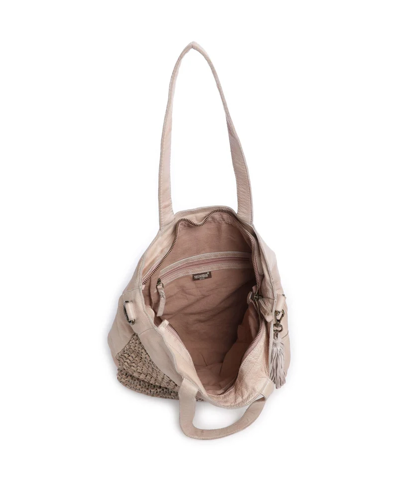 Taschendieb Wien Spinnerinweg 1 Bolsa shopping linen rose