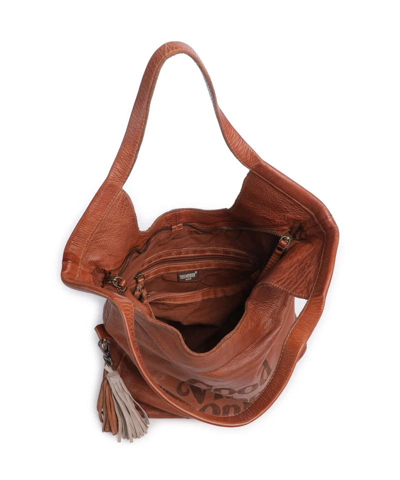 Taschendieb Wien Gutstrasse 2 Bolso de hobo cognac