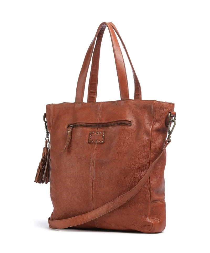 Taschendieb Wien Gutstrasse 1 Bolsa shopping cognac