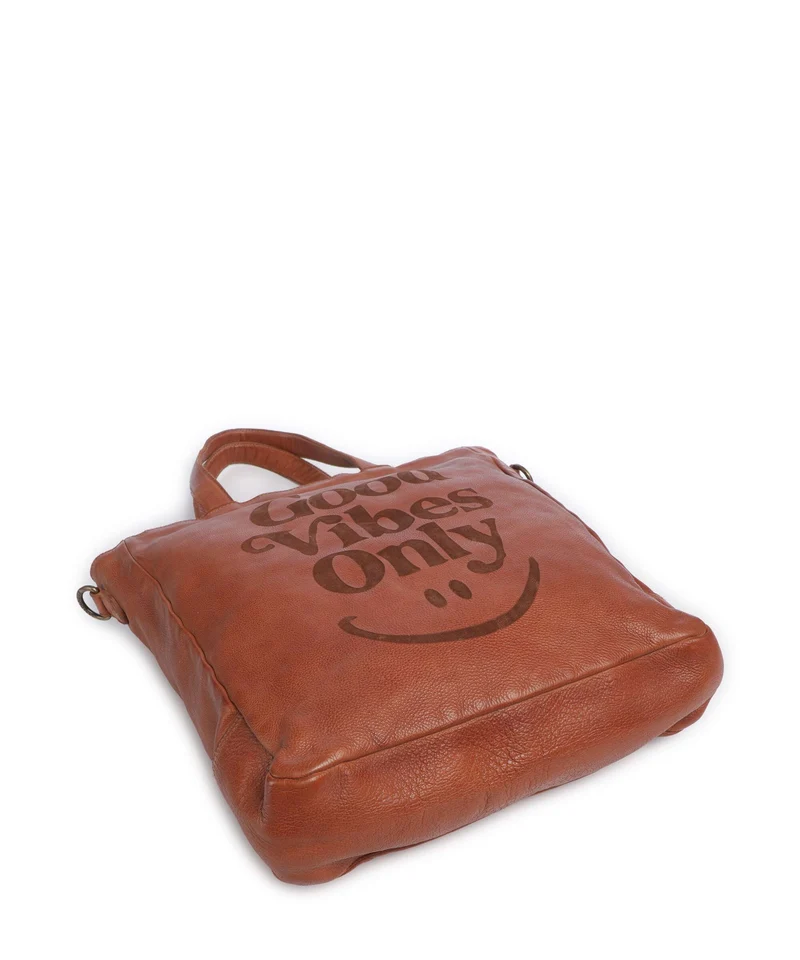 Taschendieb Wien Gutstrasse 1 Bolsa shopping cognac