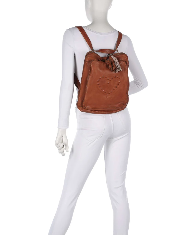 Taschendieb Wien Johnstrasse 2 Bolso mochila cognac