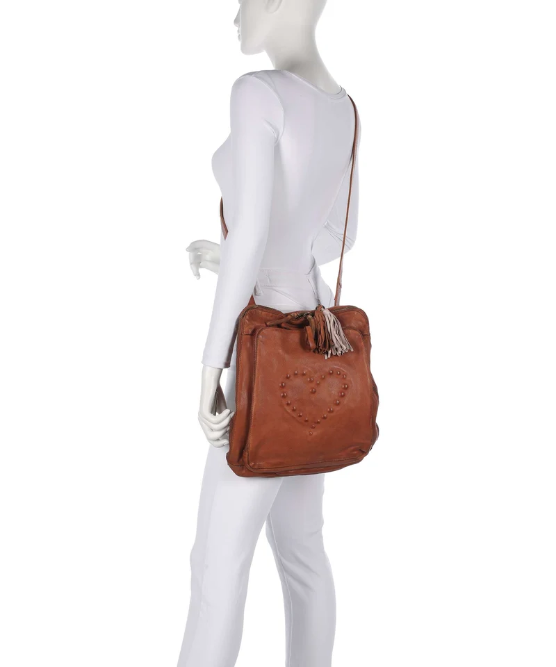 Taschendieb Wien Johnstrasse 2 Bolso mochila cognac