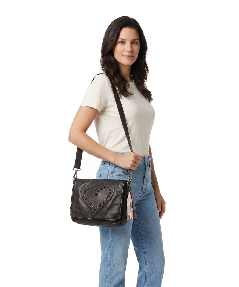 Taschendieb Wien Johnstrasse 3 Bandolera mokka