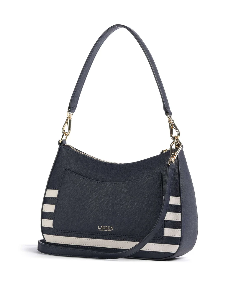 Lauren Ralph Lauren Danni 26 Bolso de hombro refined navy/soft white