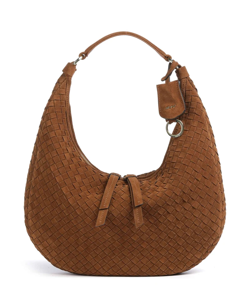 Abro Suede Nana Small Bolso de hobo cuoio