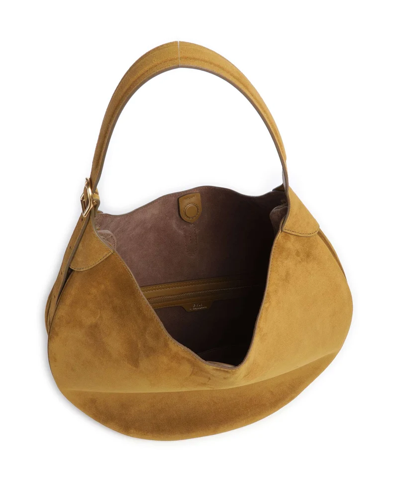 Polo Ralph Lauren ID Collection Medium Bolso de hobo artichoke