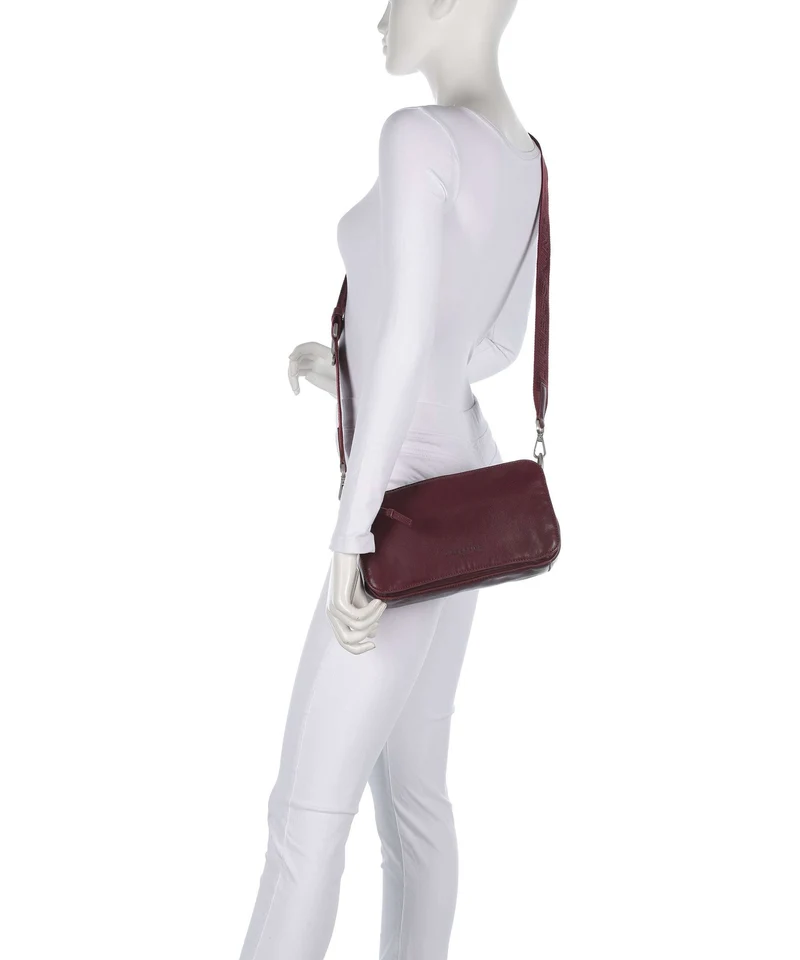 Liebeskind Clarice Sheep Natural M Bandolera pomegranate