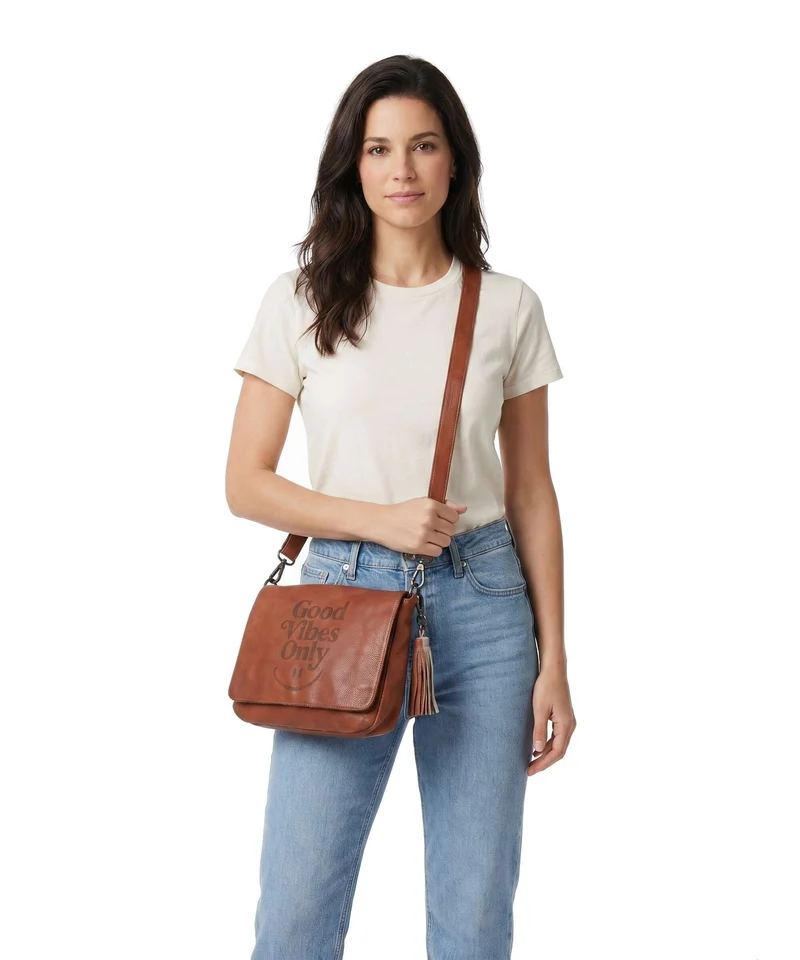Taschendieb Wien Gutstrasse 4 Bandolera cognac